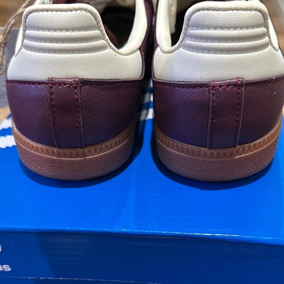 Adidas Samba Maroon Women’s Shoes - Picture 5 of 5